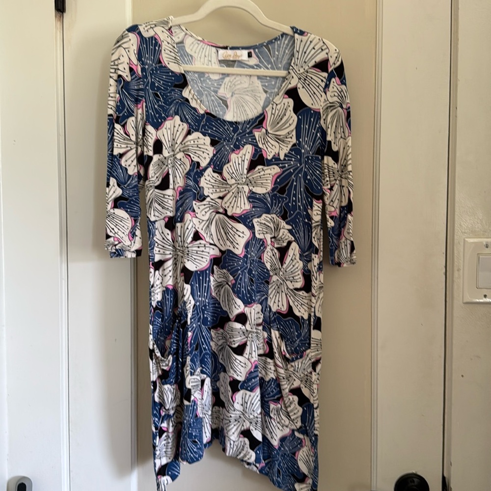 Ava Sky dress Shaw